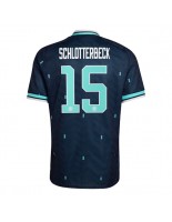 Saksa Nico Schlotterbeck #15 Vieraspaita MM-kisat 2026 Lyhythihainen